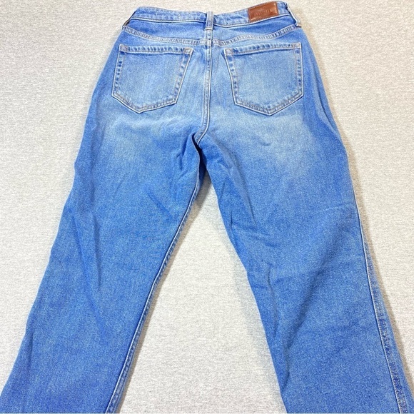 Hollister Mom Jeans Women's 5R Blue Ultra High Rise Stretch Casual Y2K Denim - Picture 6 of 14